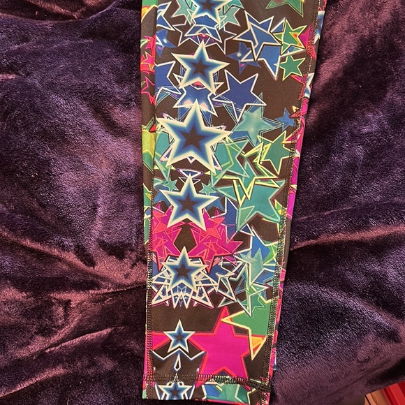 Fila running leggings with bright stars - Picture 3 of 5